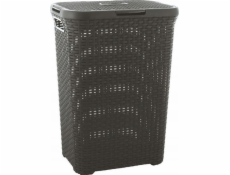 Kosz na pranie Curver Style 60L brązowy (CEN-46801)