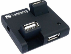 HUB USB Sandberg 4x USB-A 2.0 (13367)