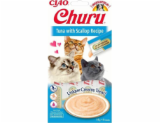 INABA Churu Tuna so scallops - cat treats - 4x14 g