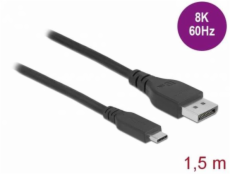 Kabel USB Delock DELOCK USB Type-C > DP Kabel 8K 60Hz 1,5m bidirektional