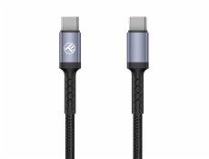 Tellur Type-C do Type-C cable 3A PD60W 2m nylon black