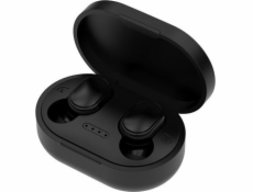 SOMOSTEL SMS-J13 MACARON BLUETOOTH IN-EAR HEADPHONES BLACK - RUNNING TIME 3-4h + CHARGING BOX 260 mAh