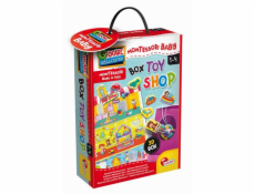 Hračka Liscianigioch Montessori Baby Box Toy Shop - Vkládačka hračky