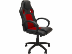 Topeshop FOTEL ENZO CZER-SKAR office/computer chair Padded seat Padded backrest