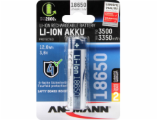 Ansmann Li-Ion 18650 3500mAh 3,6V aku 12,6Wh 1307-0001