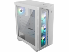 MSI skříň MPG GUNGNIR 110R WHITE/ bez zdroje/ levé temperované sklo/ 4x 120 mm ARGB fan/ 1x USB-C/ 2x USB 3.0/ bílá