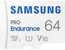 Samsung micro SDXC karta 64GB PRO Endurance + SD adaptér