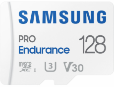 Samsung micro SDXC karta 128GB PRO Endurance + SD adaptér