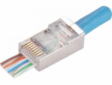 Průchozí zástrčka Alantec RJ45 STP cat.5e (100 ks) ALANTEC - ALANTEC