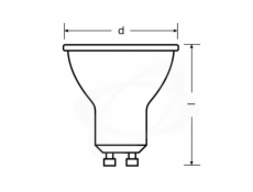 Ledvance Żarówka LED GU10 VALUE PAR16 80 60 6,9W/840 230V 4058075599291