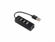 Sbox H-204 USB 4 Ports HUB Black