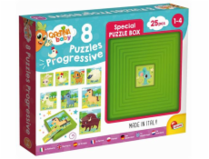 Hračka Liscianigioch Carotina Baby 9 Puzzle - Farma