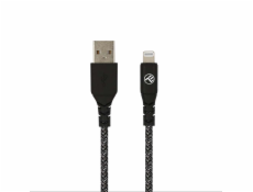 Tellur Green Data cable USB to Lightning 2.4A 1m nylon black