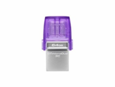 Kingston 64GB DataTraveler microDuo 3C 200MB/s dual USB-A + USB-C