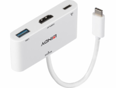 USB 3.2 Gen 1 Multiport-Hub, USB-C Stecker > USB-A + USB-C Buchs + HDMI-Buchs, USB-Hub