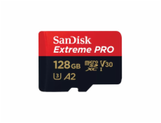 Pamäťová karta Sandisk Extreme PRO microSDXC 128GB 200MB/s / 90MB/s A2 C10 V30 UHS-I U3, adaptér