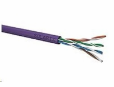 Instalační kabel Solarix UTP, Cat5E, drát, LSOH, box 100m SXKD-5E-UTP-LSOH