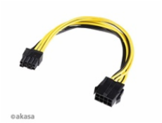 AKASA adaptér 12V ATX 8-Pin to PCIe 6+2 pin Adapter Cable