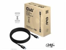 Club3D kabel USB-C, Data 480Mb,PD 240W(48V/5A) EPR M/M 2m