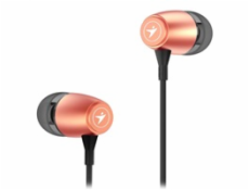 GENIUS headset HS-M318 METALLIC GOLD/ zlatá/ 4pin 3,5 mm jack