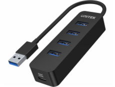 UNITEK HUB USB-A 4X USB-A 3.1 ACTIVE 10W H1117A