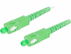 Propojovací kabel z optických vláken Sm Sc / Apc-Sc / Apc Simplex 3,0 mm 2,5 m bílý