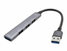 iTec USB 3.0 Metal HUB 1x USB 3.0 + 3x USB 2.0