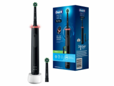 Oral-B Pro 3 3000 CrossAction Black Edition, Elektrische Zahnbürste