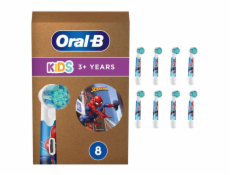 Oral-B Kids Spiderman 8er, Aufsteckbürste