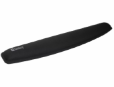 Sandberg Memory Foam Wrist Rest 48cm, Opěrka zápěstí z paměťové pěny ke klávesnici, černá