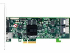 ARECA 8-port 6Gb/s SATA PCIe 2.0 x4, RAID 0/1/1E/3/5/6/10/30/50/60/Single Disk/JBOD, 512MB Cache, 2x SFF-8087,LP