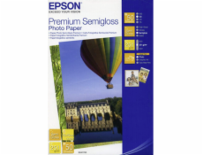 EPSON fotopapír C13S041765/ 100x150 mm/ Premium Semigloss Photo / 50 listů