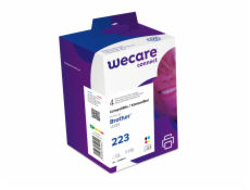 WECARE ARMOR ink sada kompatibilní s BROTHER LC-223 VAL BP, černá/CMY