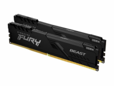 KINGSTON 32GB 2666MHz DDR4 CL16 DIMM (Kit of 2) FURY Beast Black