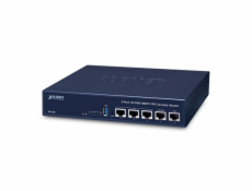 PLANET VR-100 Router/firewall VPN/VLAN/QoS, 2xWAN(SD-WAN), 3xLAN