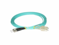 XtendLan FO patch ST-SC 1m 50/125 duplex , OM3, LS0H