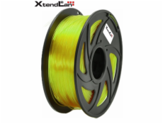 XtendLAN PETG filament 1,75mm průhledný žlutý 1kg