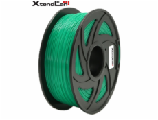 XtendLAN PLA filament 1,75mm průhledný zelený 1kg