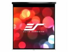 ELITE SCREENS plátno roleta 99  (251,5 cm)/ 1:1/ 177,8 x 177,8 cm/ Gain 1,1/ case černý