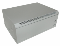XtendLan 4U/600x450,na zeď, jednodílný, plné dveře, šedý