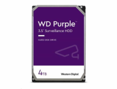 WD PURPLE 4TB / WD42PURZ / SATA 6Gb/s / Interní 3,5 / 5400 rpm / 256MB