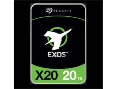 Seagate Exos X20 3,5  - 20TB (server) 7200rpm/SAS/256MB/512e/4kN