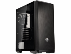 BitFenix skříň Mesh SE TG / ATX / 120 mm fan / 2xUSB 3.0 / mesh panel / tvrzené sklo / černá