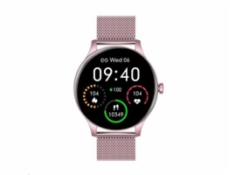 Garett Smartwatch Classy růžová, ocel