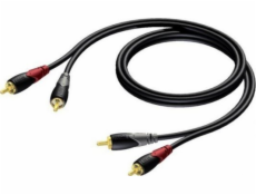 Kabel 2X RCA / CINCH Samec - 2X RCA / CINCH Samec 1,5M