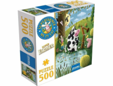 Puzzle 500 dílků Superfarmář