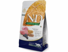 FARMINA N&D ANCESTRAL GRAIN CAT LAMB. SPELT. OATS AND BLUEBERRY ADULT 1.5kg