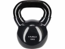 Vinyl kettlebell 10 kg black HMS KNV10