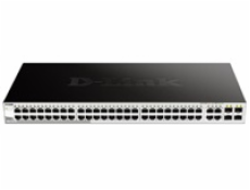 D-Link DGS-1210-48 52-port Gigabit Smart Switch, 48x GbE, 4x RJ45/SFP, fanless