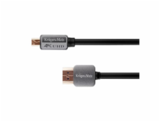 Kabel Kruger&Matz HDMI - HDMI 1.8m czarny (KM0327)